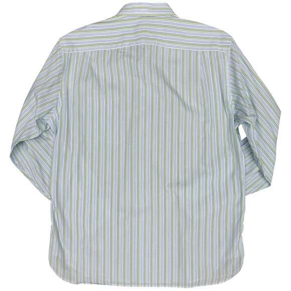 EUC Men's J.‎ CREW Cotton Striped Dress Shirt Striped | Size M (15-15.5) - Picture 3 of 7